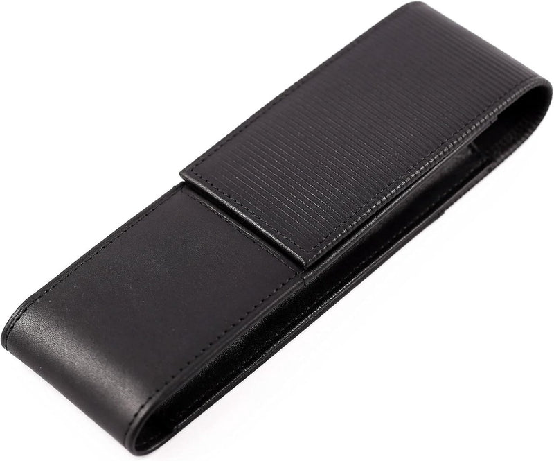 Lamy a 302 Ledertasche 859 | hochwertiges schwarzes Nappaleder | für 2 Schreibgeräte