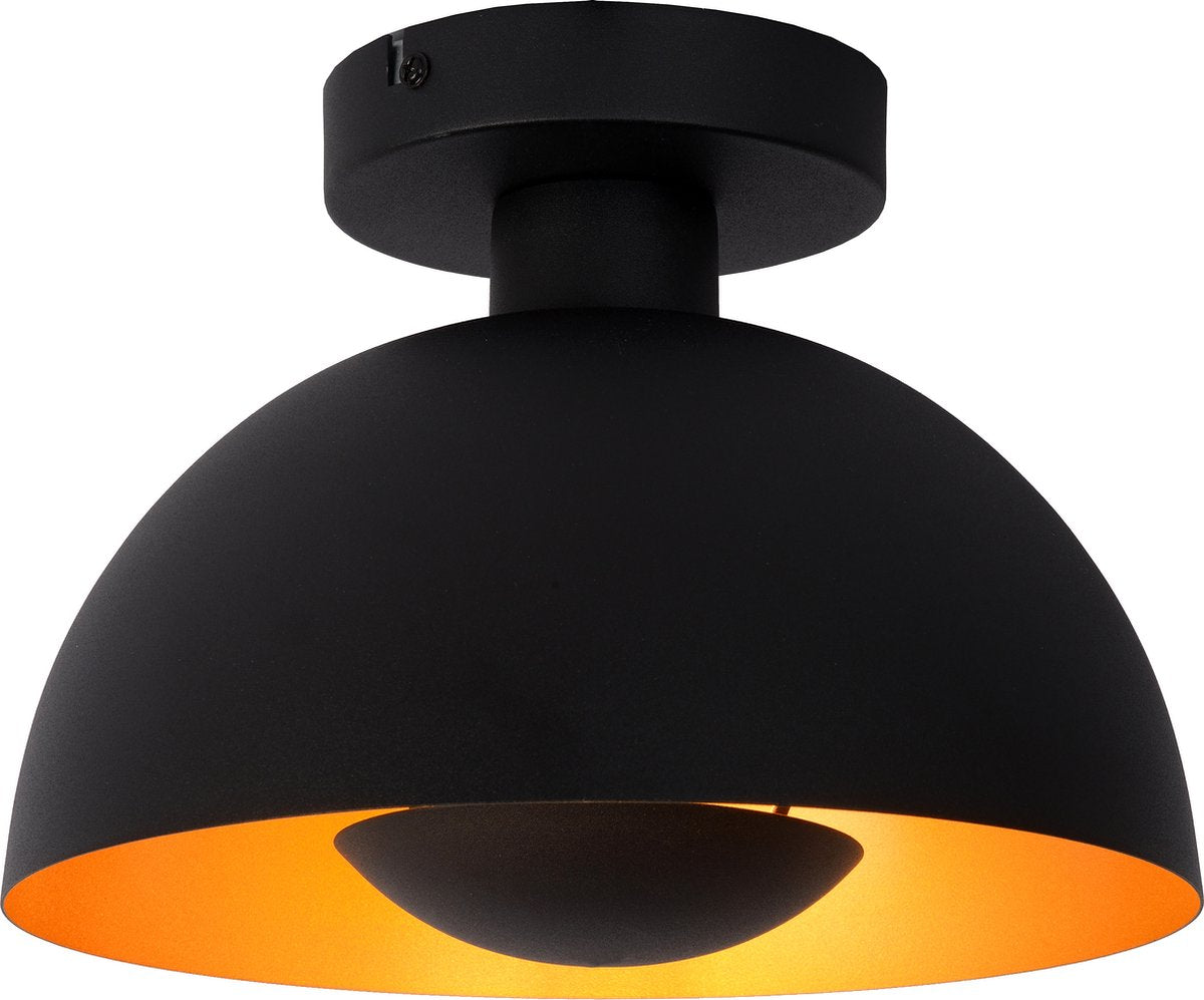 Lucide Siemon - Deckenleuchte (Deckenleuchte) - ø 25 cm - 1xe27 - schwarz