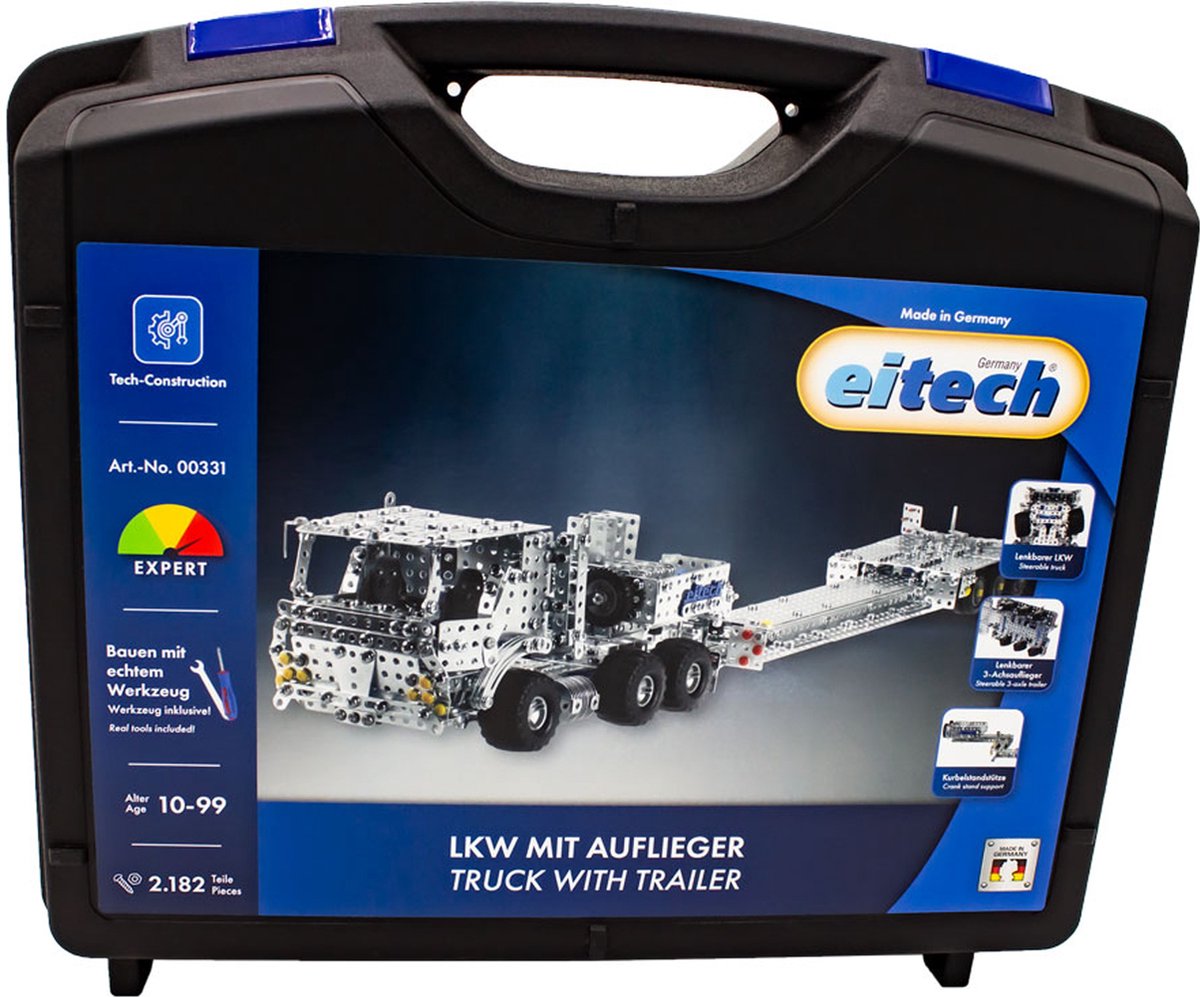 Eitech lkw mit Tieflader - -331