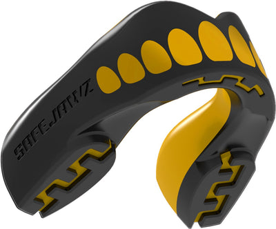 Safejawz Mundschutz Extro-Series Goldie Black Gold Junior