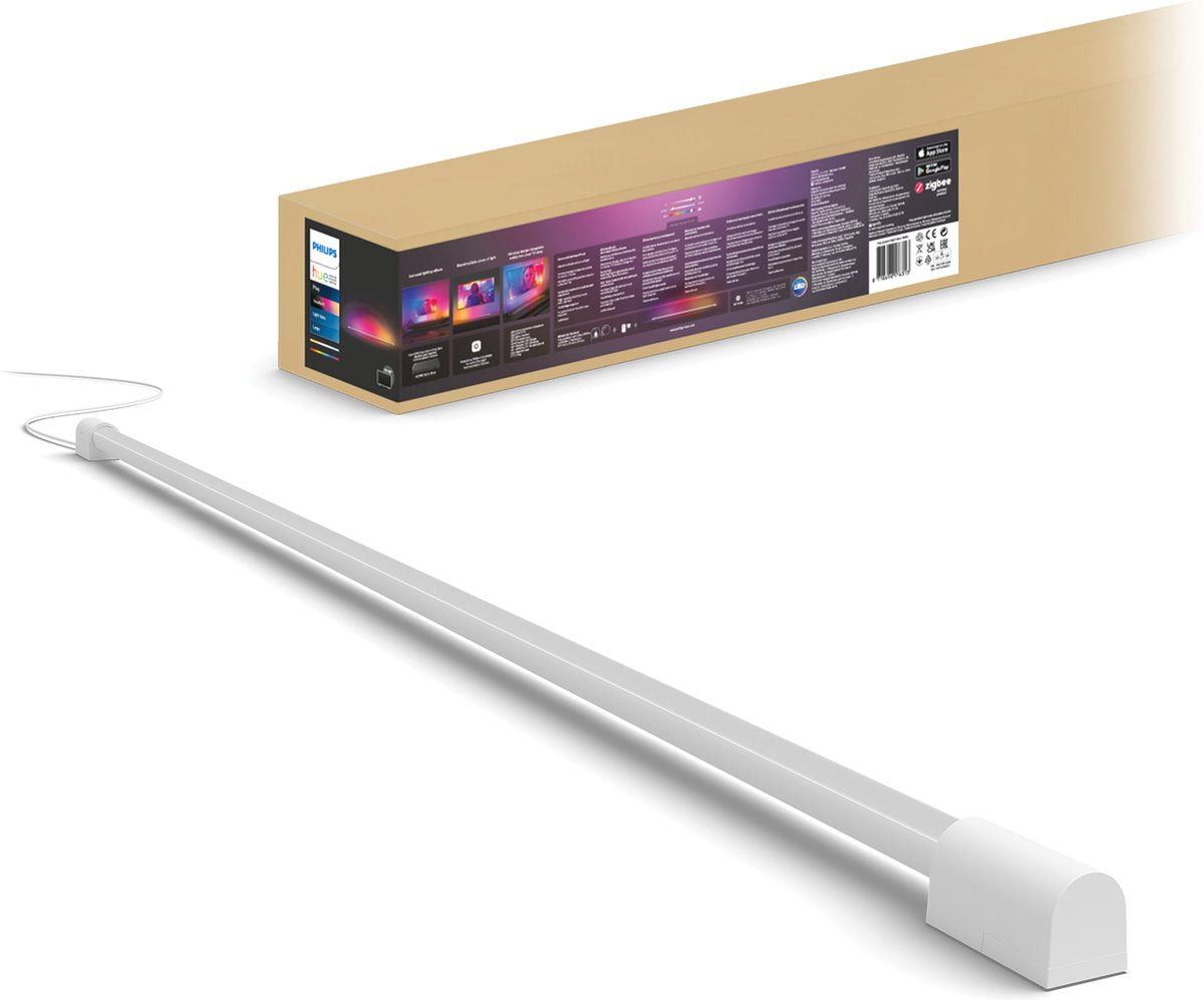 Philips Hue Play Farbverlaufslichtröhre – weißes und farbiges Licht – 125 cm – weiß