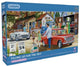 Gibsons – Tanken für die Reise (von Trevor Mitchell) – 636 Teile 69×32 cm (B×H) – Panorama-Puzzle