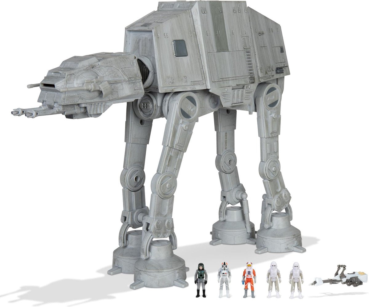 Jazwares Star Wars Micro Galaxy Squadron At-At Walker – 25 cm großes Fahrzeug mit Sound – ab 8 Jahren