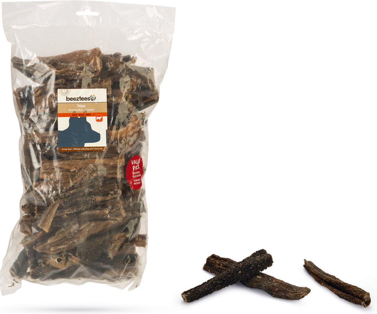 Beeztees Kutteln Sticks Value – Hundesnack – Kausnack – Vorteilspack – 1000 Gramm