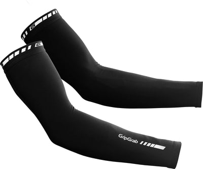 Gripgrab – leichte Armstulpen Frühling Herbst Fahrrad-Armstulpen Fahrrad-Armstulpen – Schwarz – Unisex – Größe S