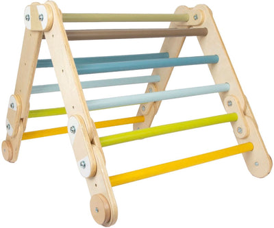 Kleiner Fuß Holz Klimrek 2in1 Dreieck und Wandregal Abenteuer