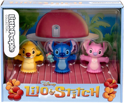 Mattel Fisher-Price Little People Collector Disney Stitch and Family – 3 Figuren