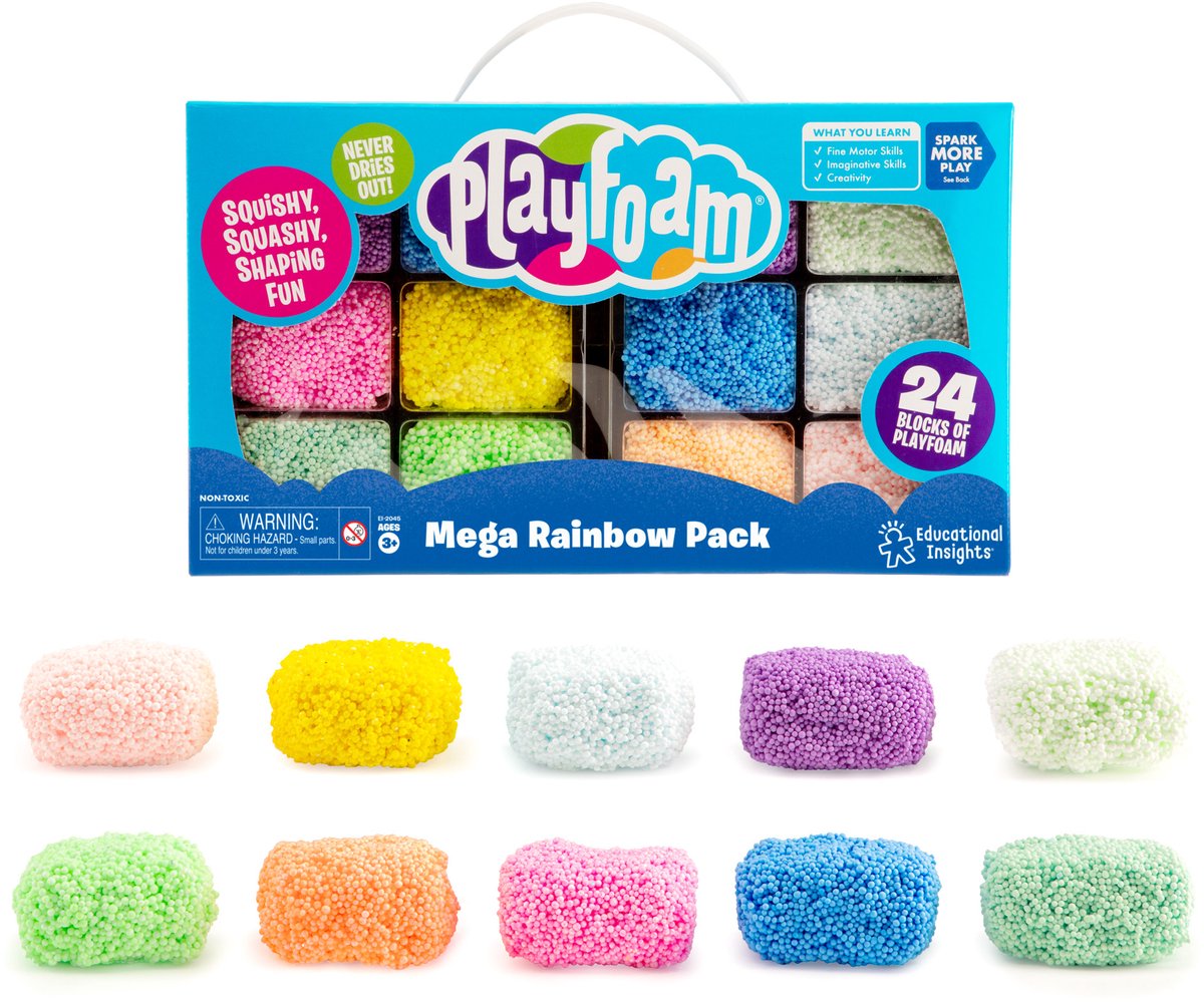 Lernressourcen Playfoam® Mega Rainbow Pack – 3+