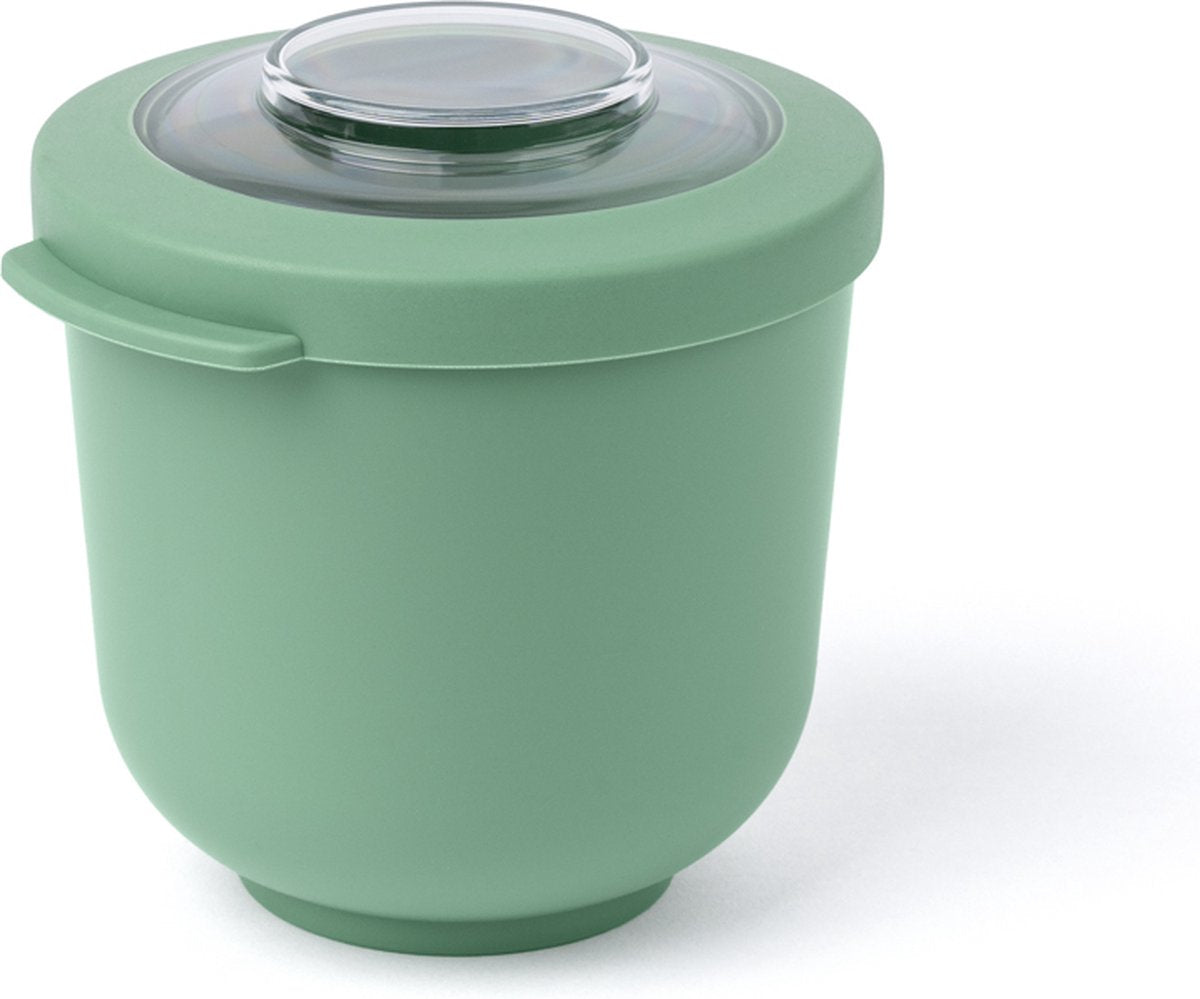 Amuse Tylla Salbei Lunchbox – 500 ml – Lunchtopf – auslaufsicherer Lebensmittelbehälter – Lunchschüssel für unterwegs – Joghurtbecher to go – BPA-freier Suppenbecher – grün