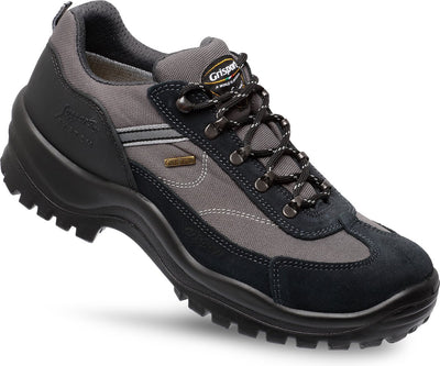Grisport Torino Low Unisex-Wanderschuhe – Grau Schwarz – Größe 47