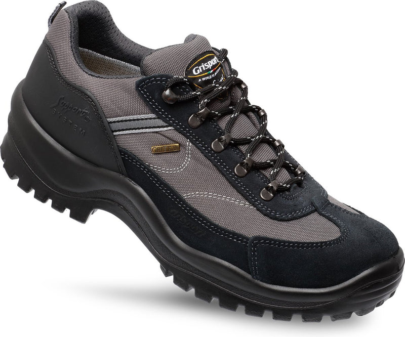 Grisport Torino Low Unisex-Wanderschuhe – Grau Schwarz – Größe 47