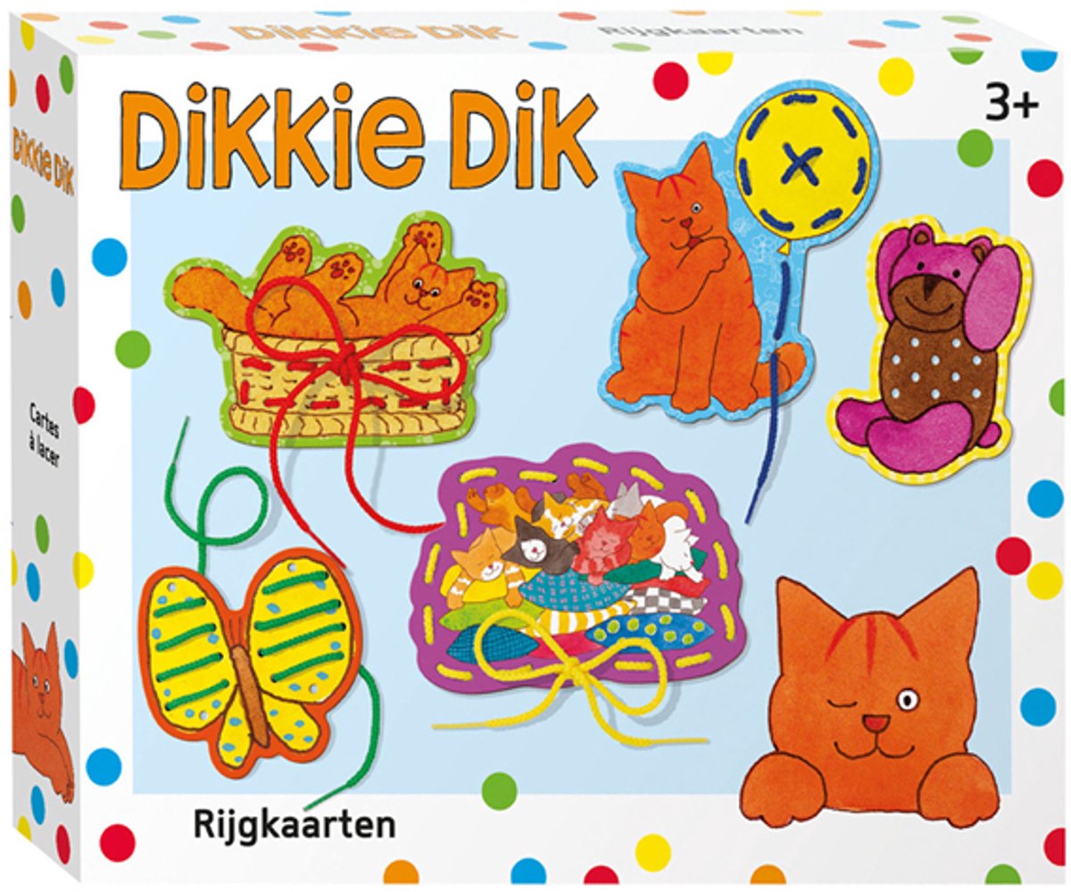 Bambelino Toys Threading -Karten Set Dikkie Dik