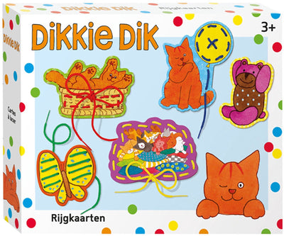 Bambelino Toys Threading -Karten Set Dikkie Dik