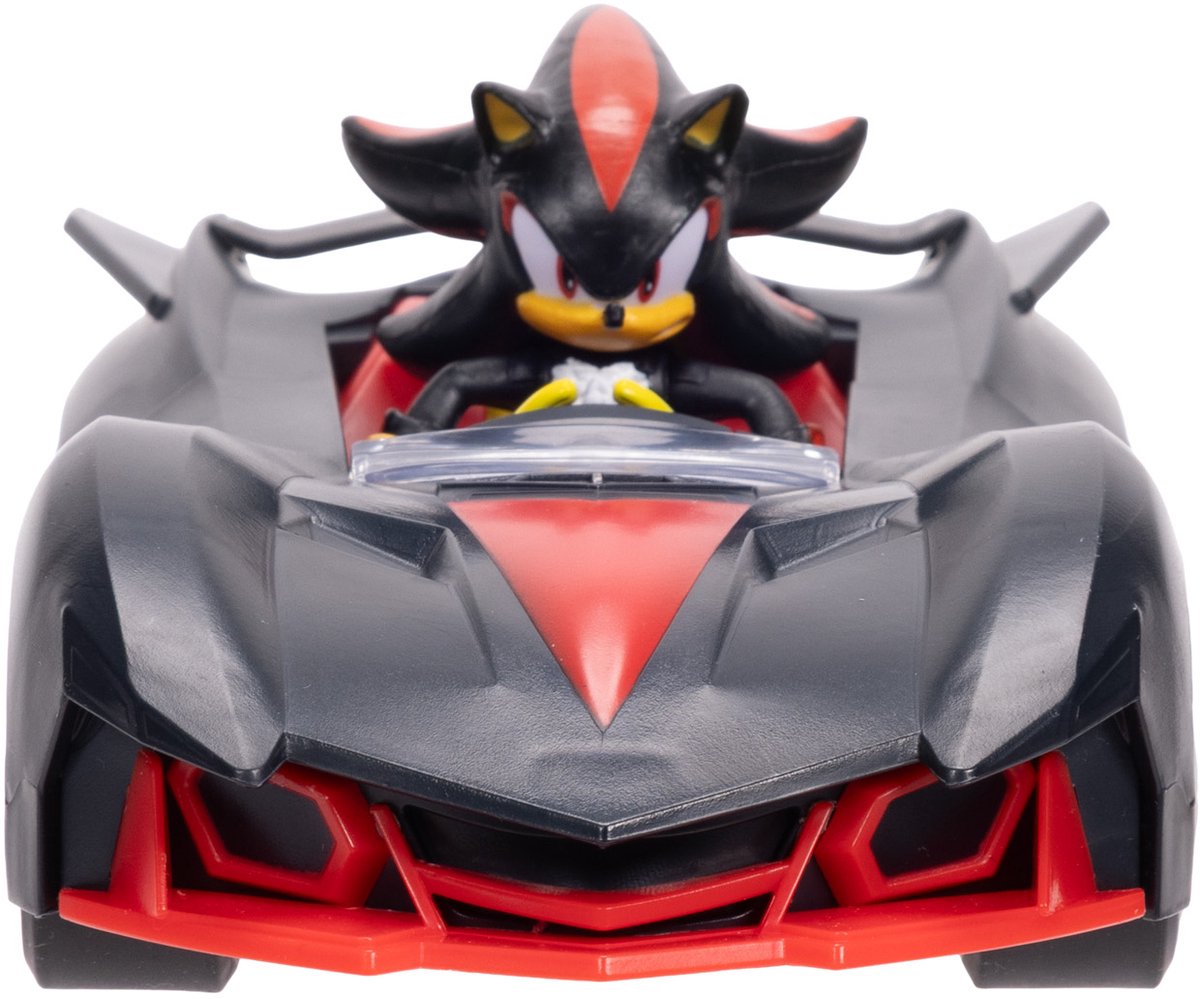 Jakks Sonic 6 cm Figur mit Rev Up Racer – Schatten mit dunklem Reaper