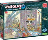 Jumbo Wasgij Retro Mystery 8 Puzzle – Die letzte Hürde!, 1000 Teile. - afbeelding 1