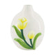 Dijk Natural Collections Keramikvase mit Tulpe H17,4 cm