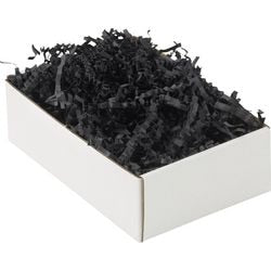 Zerknittertes geschreddertes Papier Raja LPN-Papier schwarz