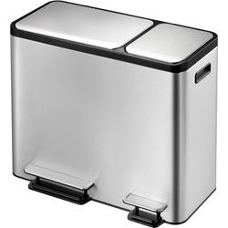Eko Eko Pedal Bin EcoCasa 30+15 l Matzilverklegg
