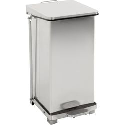 V-Teil Treteimer 31058105 Edelstahl (Edelstahl) Silber