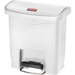 Rubbermaid Treteimer 76223989 Polyethylen weiß