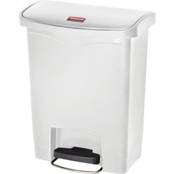 Rubbermaid Treteimer 76223996 Polyethylen weiß