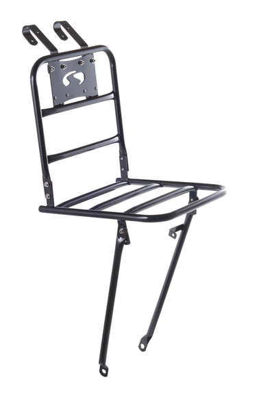 Frontgepäckträger Comfort Transport 26 28-Zoll Stahl schwarz