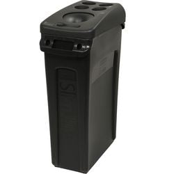 Rubbermaid Abfallbehälter 76186352 Polyethylen schwarz