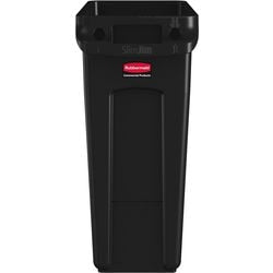 Rubbermaid Abfallbehälter 76227840 Polyethylen schwarz