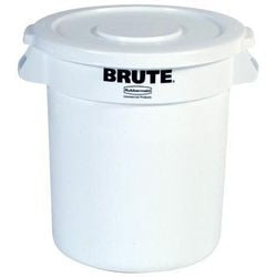 Rubbermaid Abfallbehälter 76012491 Polyethylen weiß