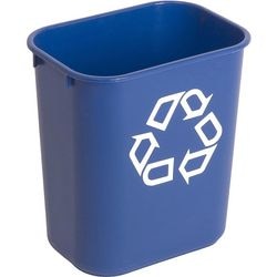 Rubbermaid Abfallbehälter 76194166 Polyethylen blau