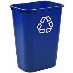 Rubbermaid Abfallbehälter 76194180 Polyethylen blau