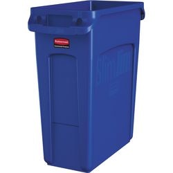 Rubbermaid Abfallbehälter 76227901 Polyethylen blau