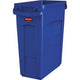 Rubbermaid Abfallbehälter 76227901 Polyethylen blau