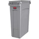Rubbermaid Abfallbehälter 76186376 Polyethylen grau