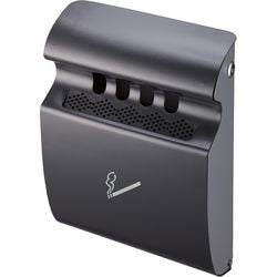 V-Teil-Aschenbecher 31660001 pulverbeschichtet stahlgrau