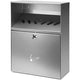 V-Teil Aschenbecher 31041008 Edelstahl (Edelstahl) Silber
