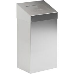 Dutchdesign Abfallbehälter 31021819 Edelstahl (Edelstahl) Silber