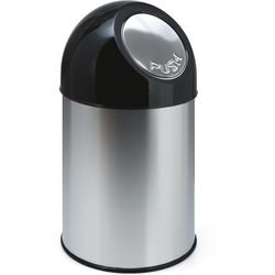 V-Teil Abfallbehälter 31023462 Edelstahl (Edelstahl) Silber