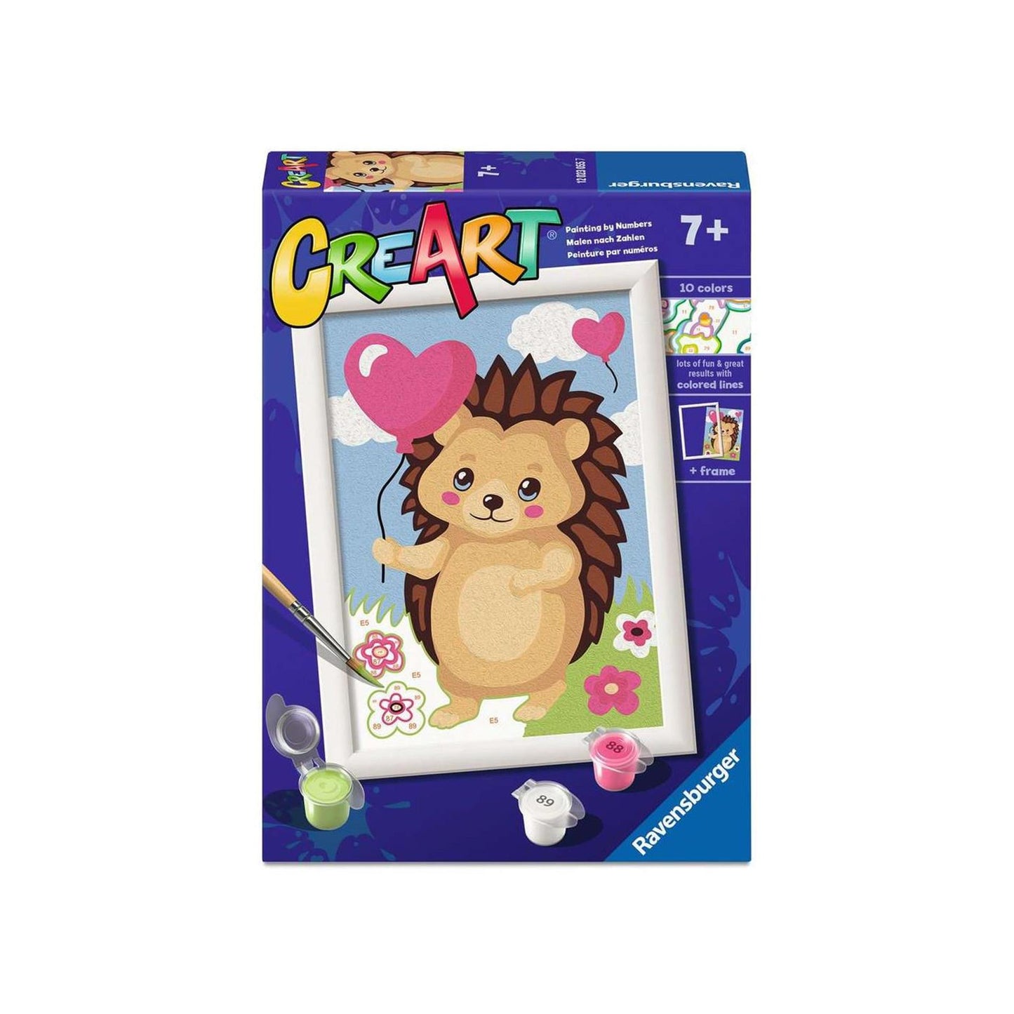 Ravensburger Creart Malen nach Zahlen – Igel