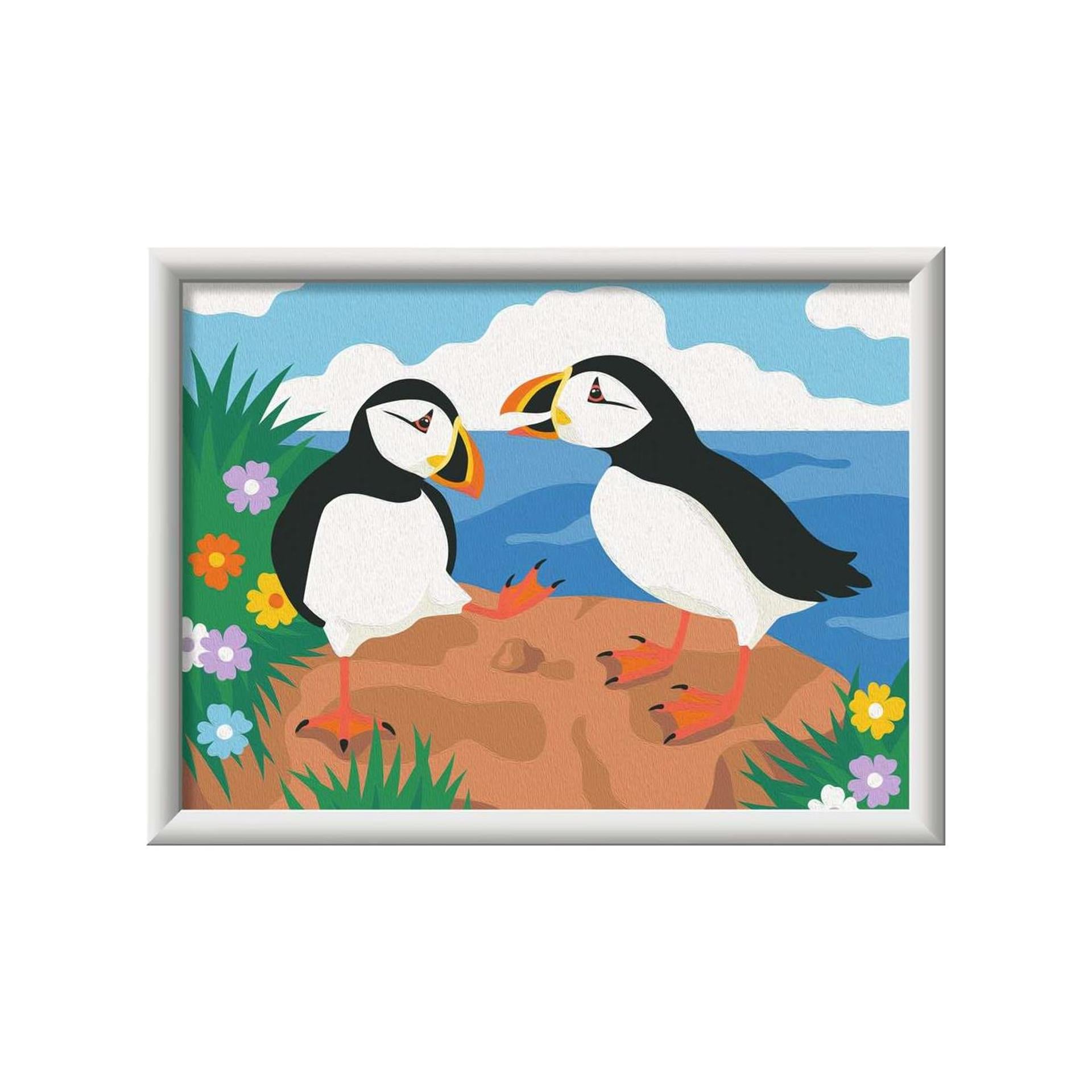 Ravensburger Creart Malen nach Zahlen – Papageientaucher