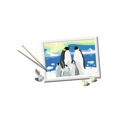 Ravensburger erstellt Schilder unter der Nummer - Pinguinfamilie