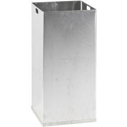 Dutchdesign Inneneimer 31011674 Aluminium Silber