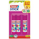 Klebestift tesa 57076-00200-04 2+1 transparent