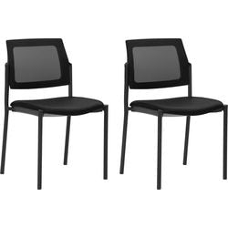Stapelstuhl Mayer Sitzmöbel 2519 Stoff schwarz