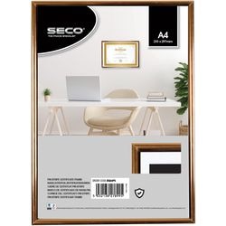 Fotorahmen seco bga4ps gold, schwarz 19 mm x 220 mm