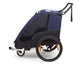 Polisport Kinderanhänger mit Wanderkit grau blau