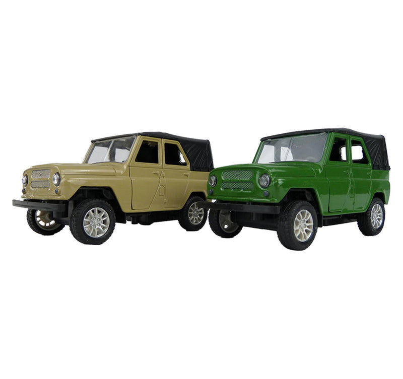 Aro Jeep grün oder beige Reibung 1:32 b.light