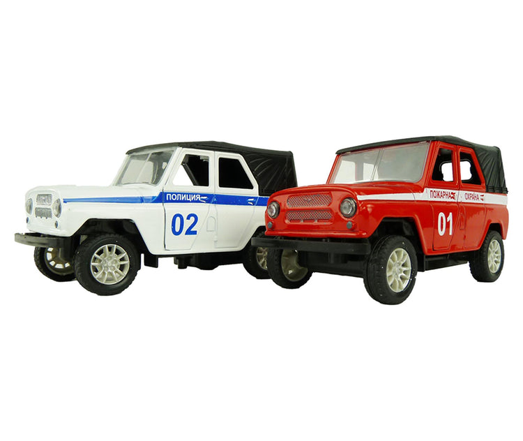 Aro Jeep rot oder weiß Reibung 1:32 ohne Licht