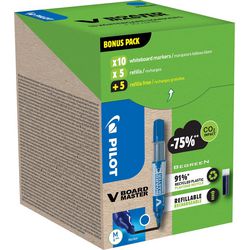 Whiteboard-Marker Pilotblau 2,3 mm grüne Packung