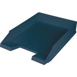 Die Briefablage leuchtet blau und das grüne Personal